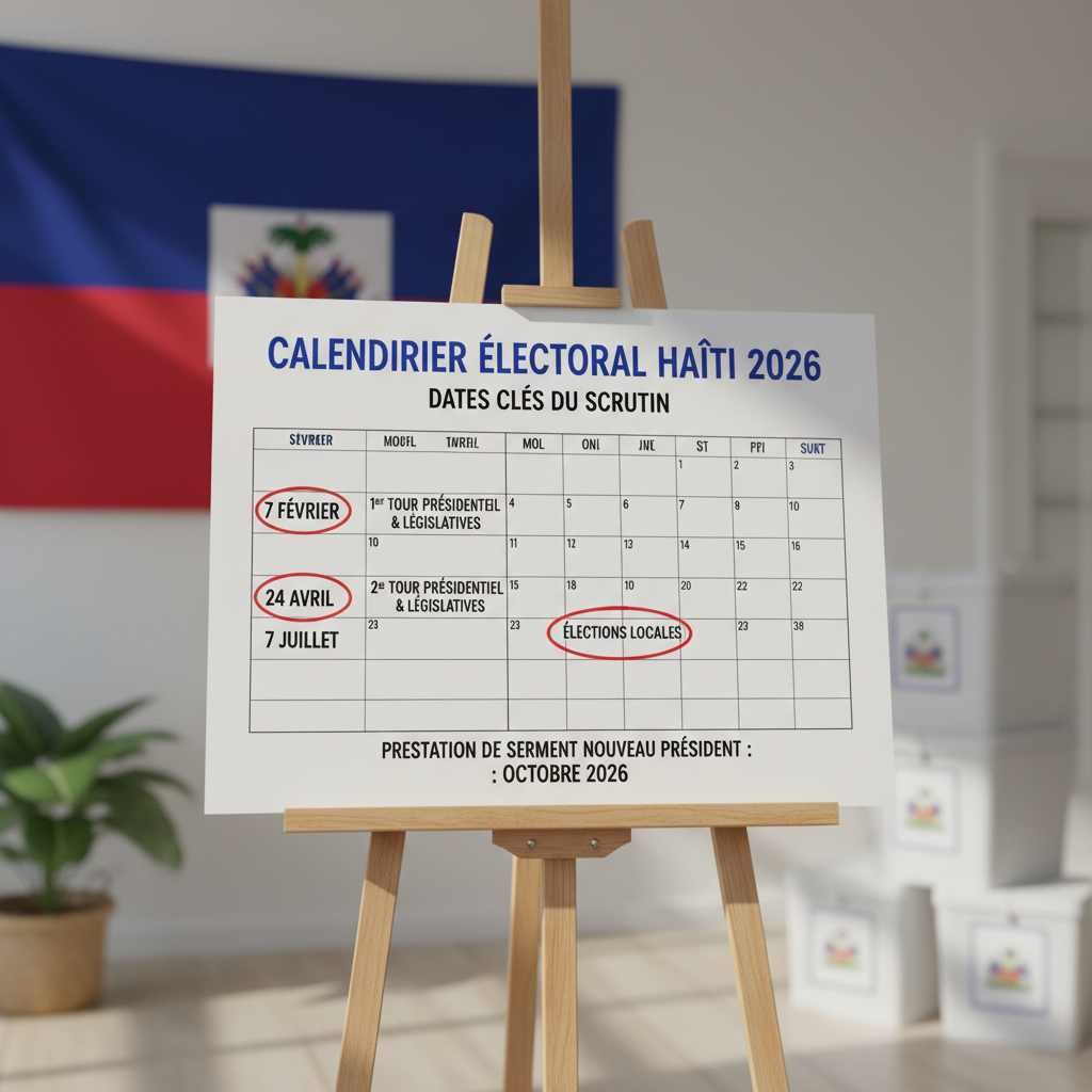Le Calendrier Électoral 2026 (Officiel)